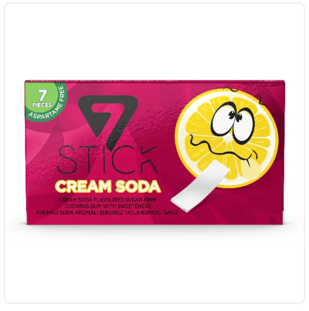 Жевательная резинка 7 Stick Cream Soda