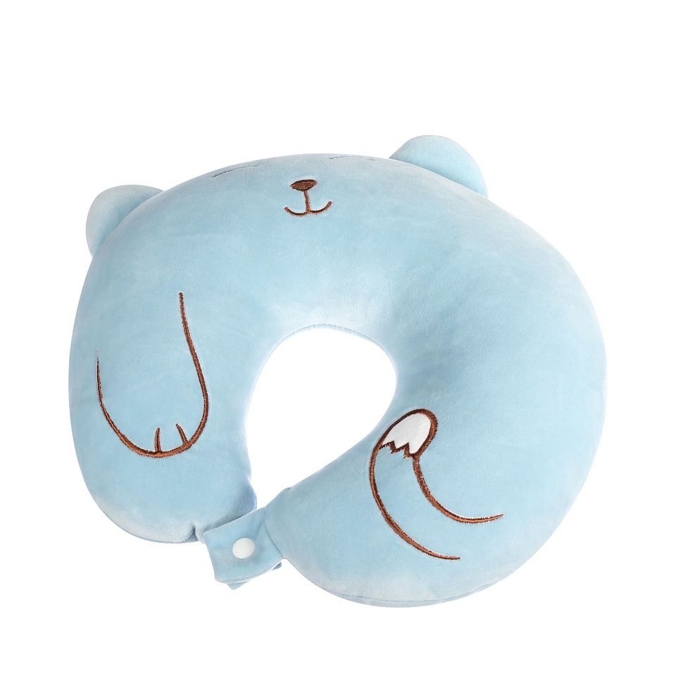 Подушка для путешествий Песик (голубой)