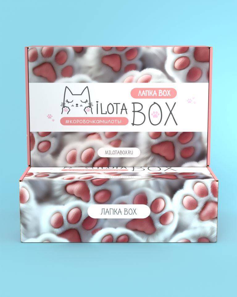 Подарочный бокс MilotaBox Лапка Box
