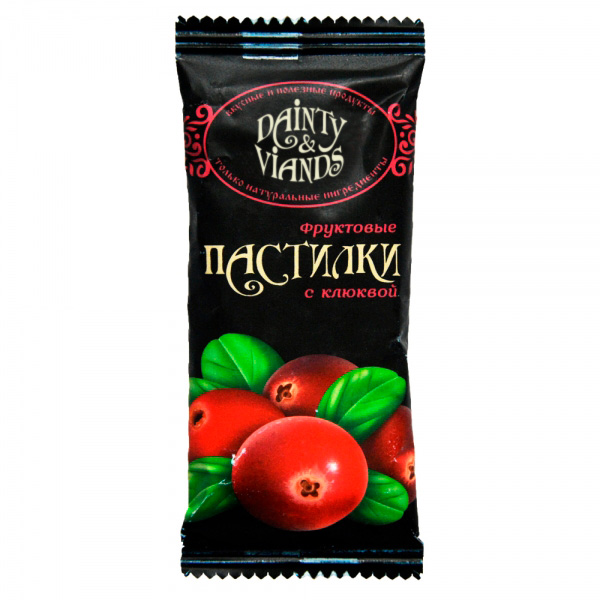 Пастила Dainty&Viands Клюквенная