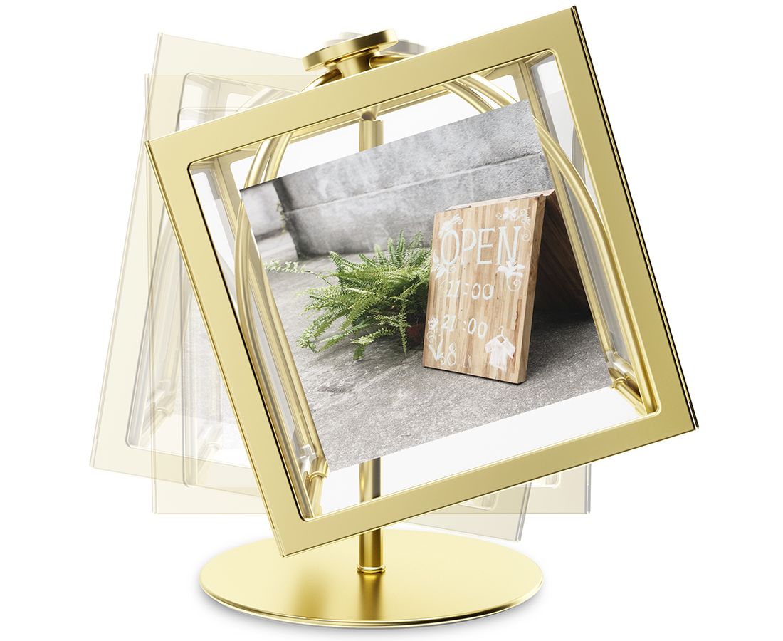 Мультирамка Rocker латунь