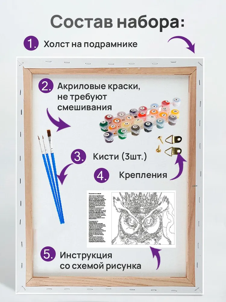 Картина по номерам На встречу ветру 30х40