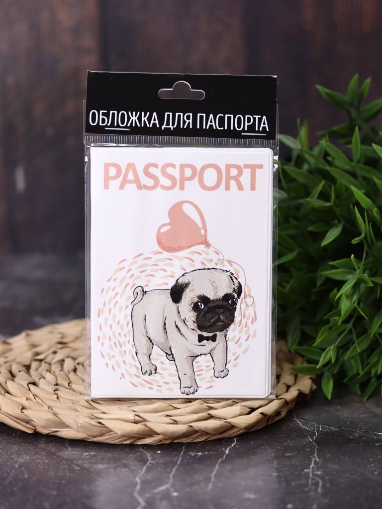 Обложка для паспорта Miusli Mops