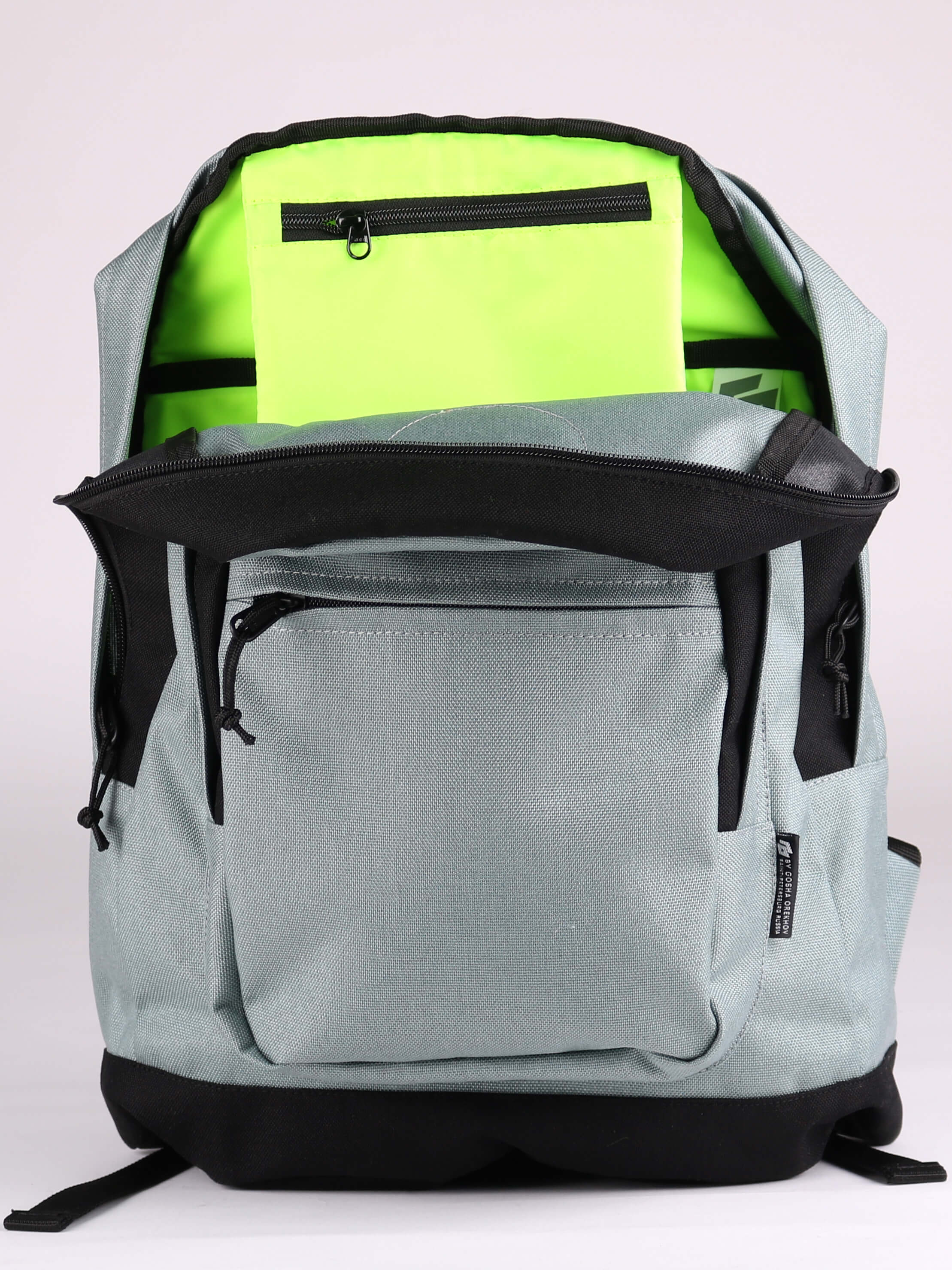 Рюкзак Daypack SQRD серый талый снег, черный