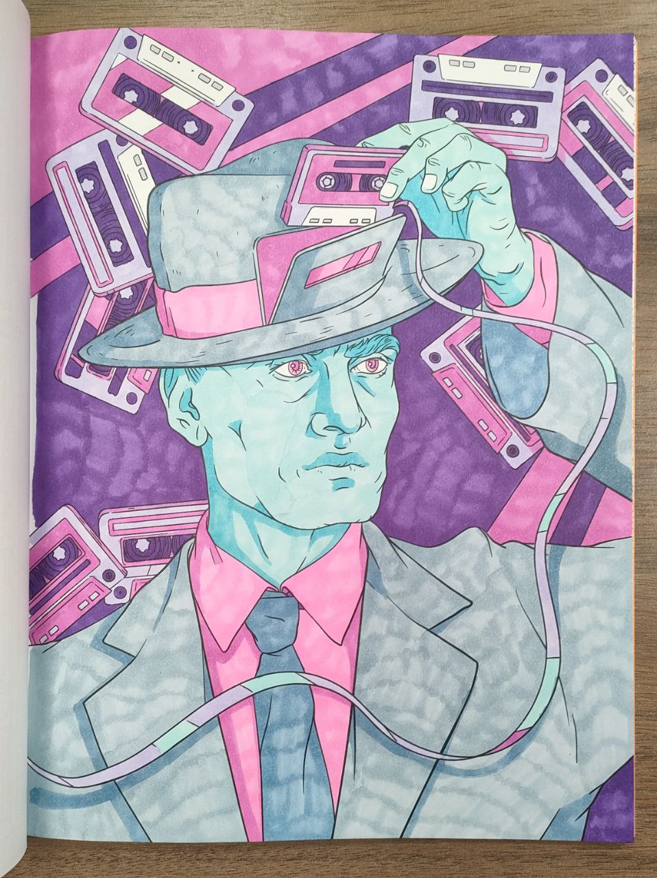 Раскраска 1984. Большой брат следит за тобой