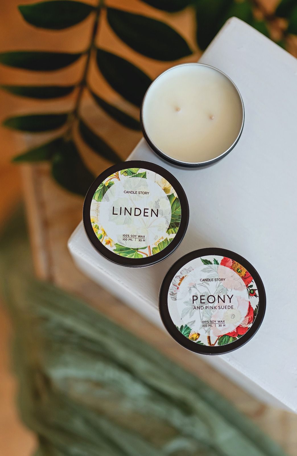 Ароматическая свеча Botanicus Ежевика и лавр, 100 мл.