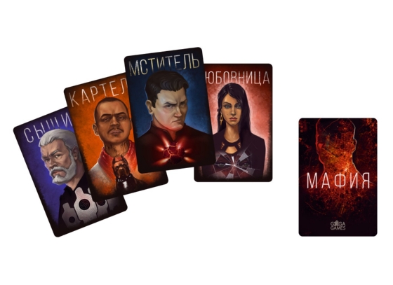 Настольная игра Мафия. Большой город