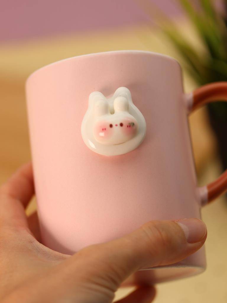 Кружка Cute animal head (bunny)