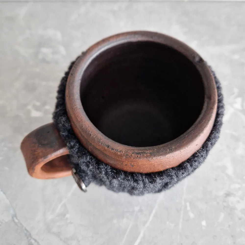 Вязаная кружка с ручкой Эспрессо