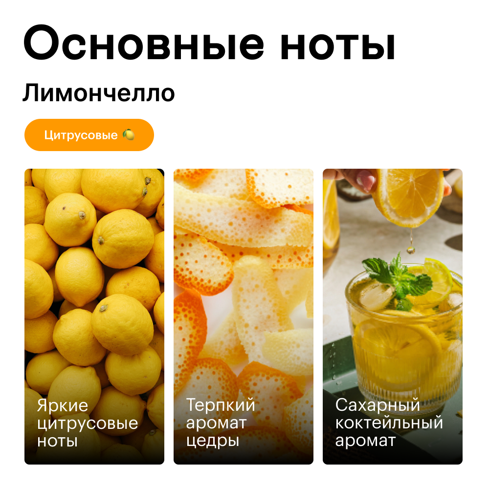 Духи роллербол Лимончелло 10 мл.(БА)