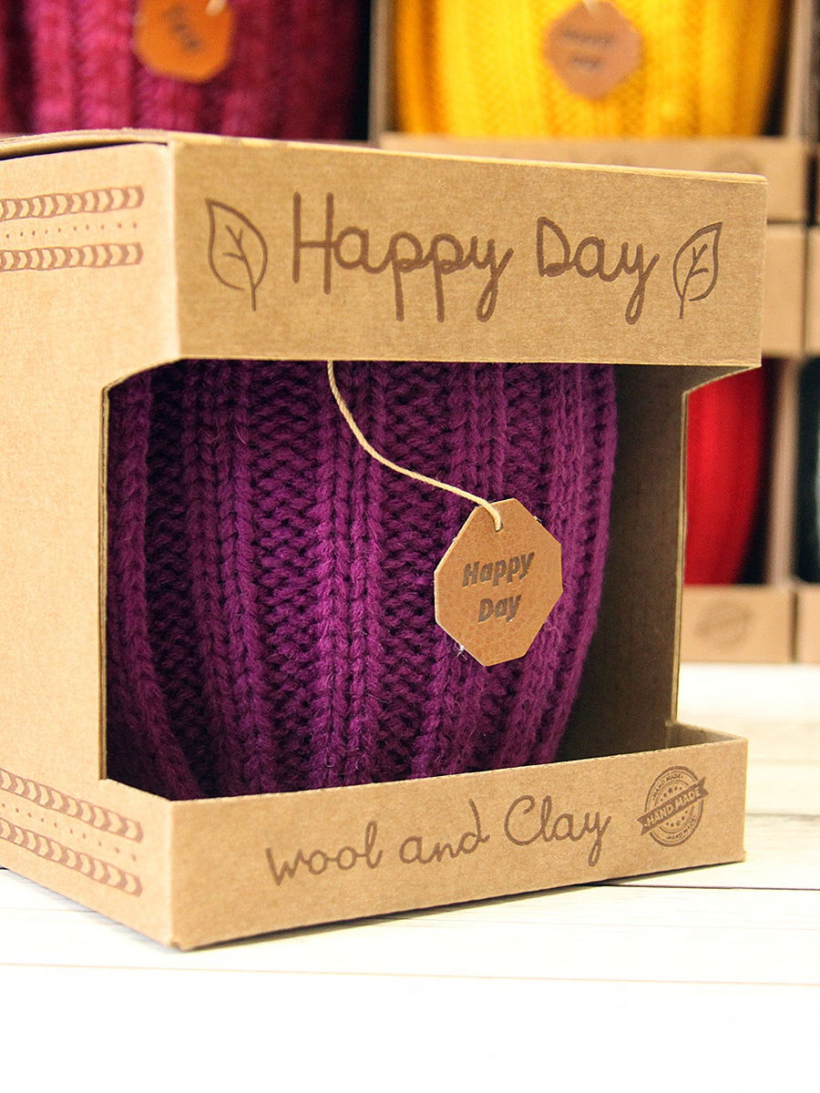 Вязаная кружка Марсала