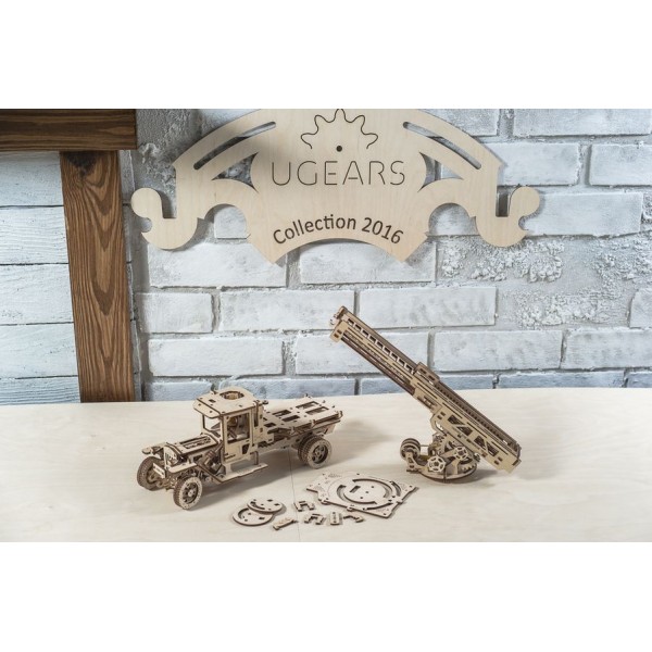 3D-пазл UGears Пожарная лестница