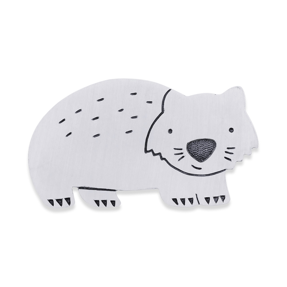 Брошь Вомбат