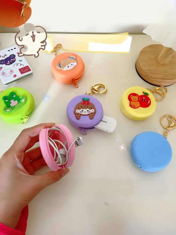 Брелок-кошелёк Cocktail kitty (yellow)