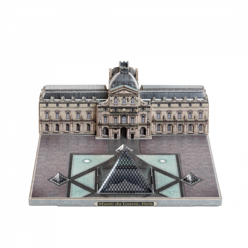 Бумажный конструктор Музей Лувр