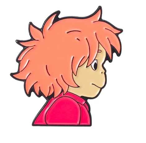 Пин металлический Pinchi Персонажи Миядзаки. Поньо