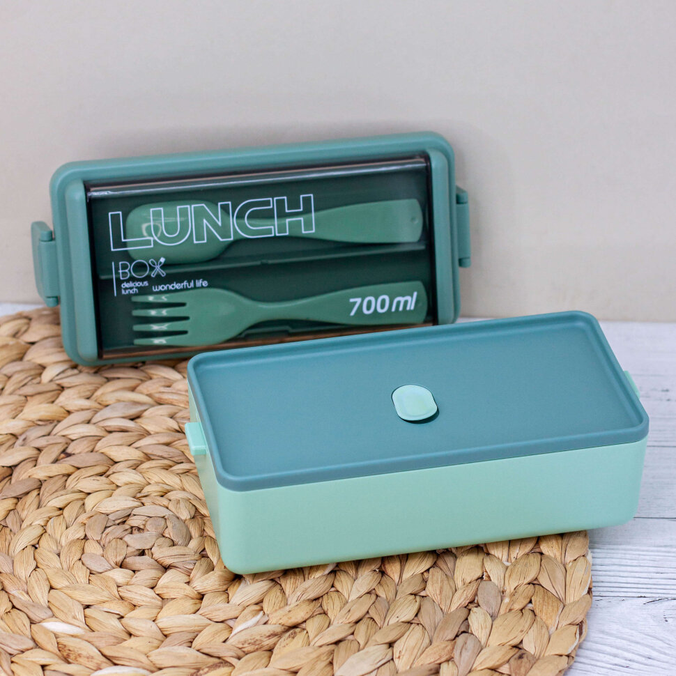 Ланчбокс Life every day (green)