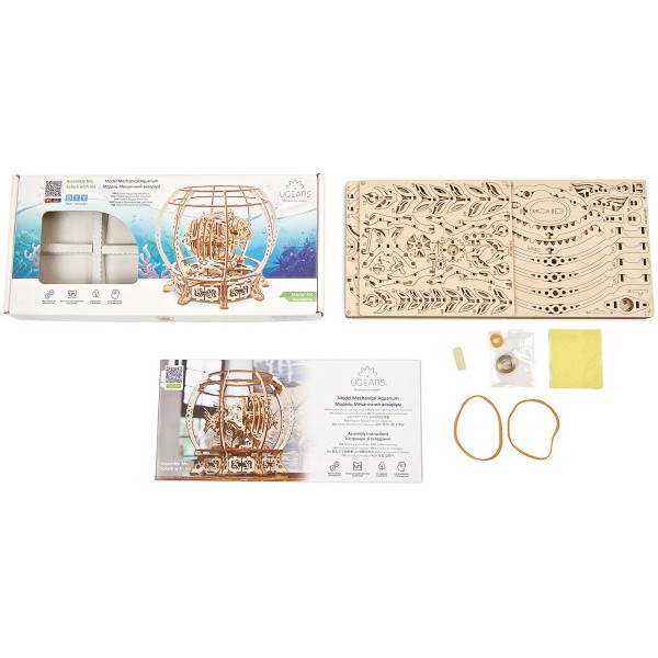 3D-пазл UGears Механический аквариум