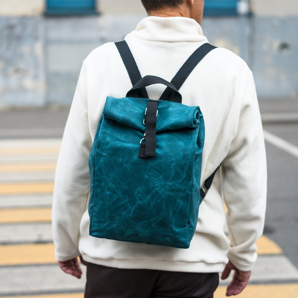 Рюкзак роллтоп Friend Function Mini (бирюзовый)