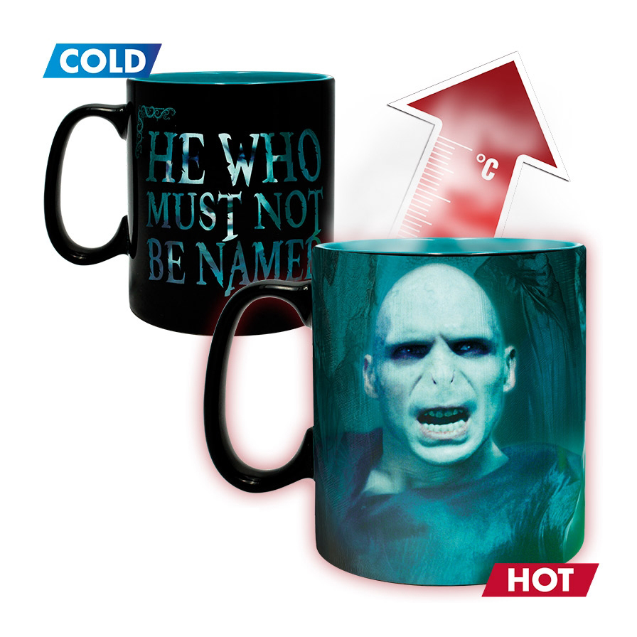 Кружка Harry Potter Voldemort Heat Change, 460 мл.