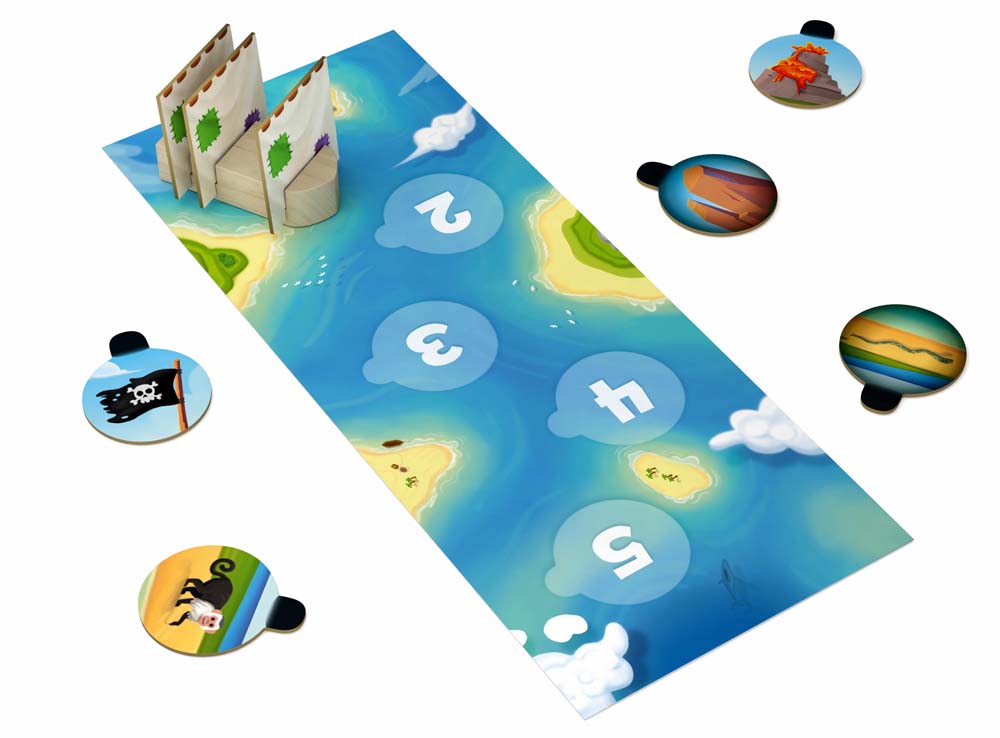 Настольная игра Курс на сокровища!