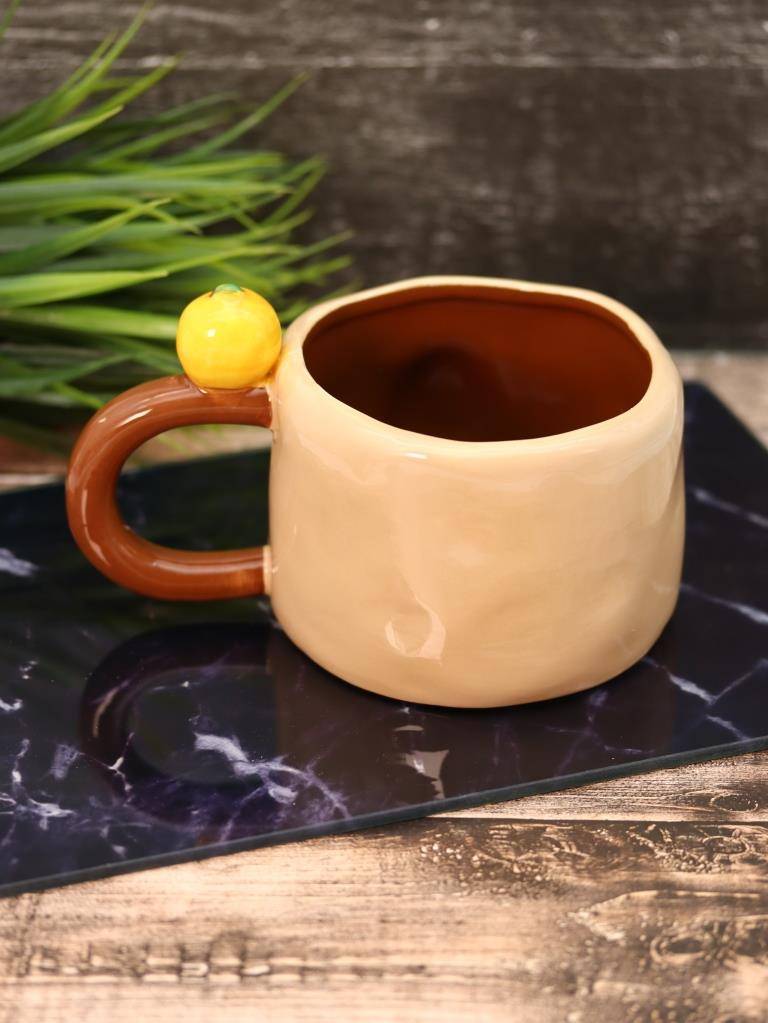 Кружка керамическая Amazing capybara (brown)