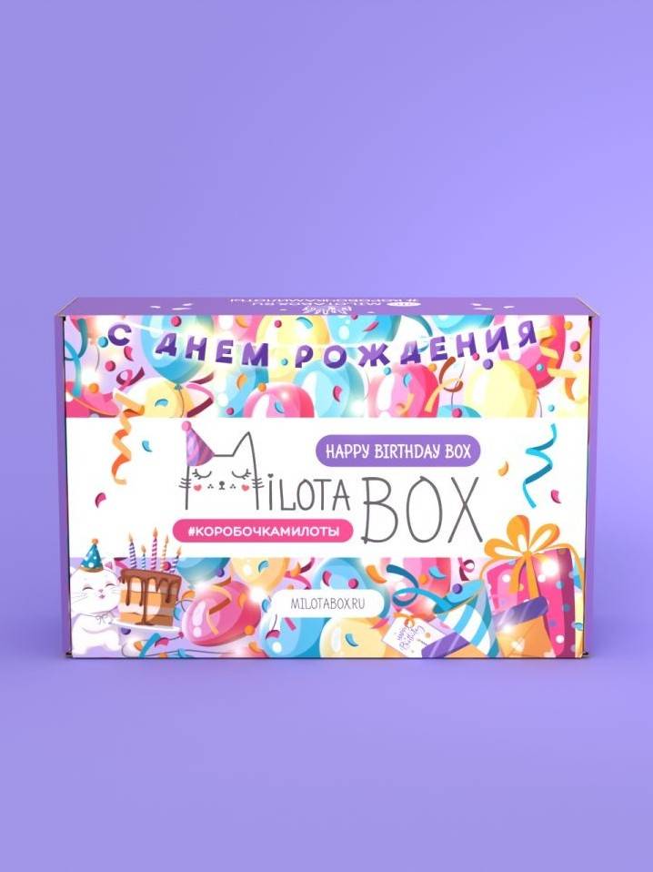 Подарочный бокс MilotaBox Happy Birthday Box
