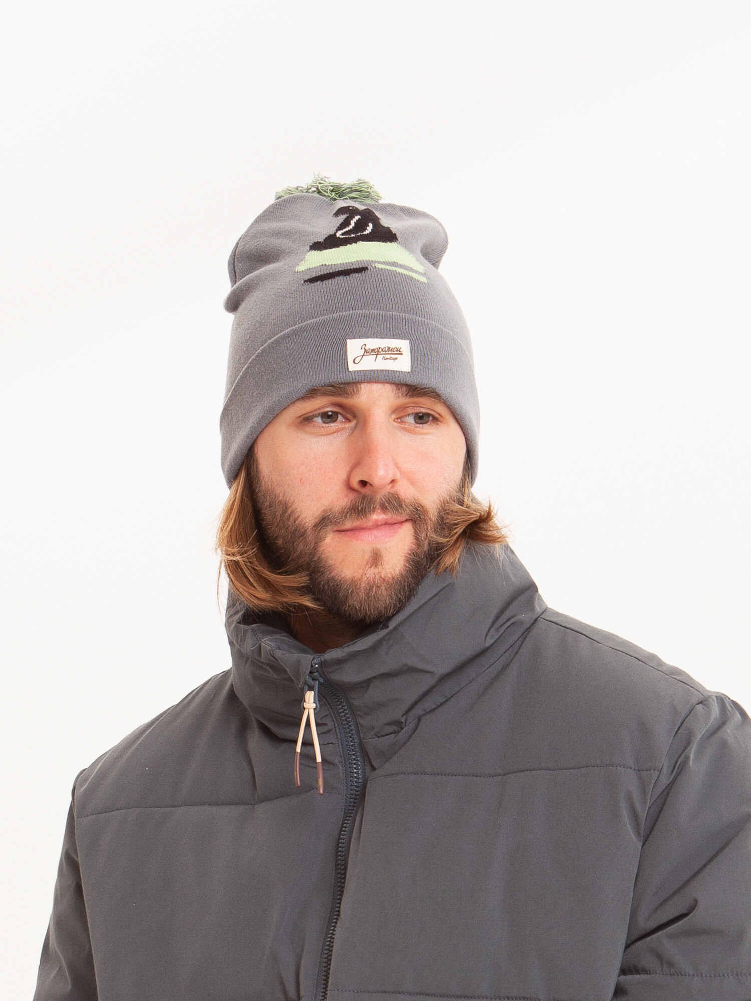 Шапка Запорожец Mishka FW23.1 (Grey)