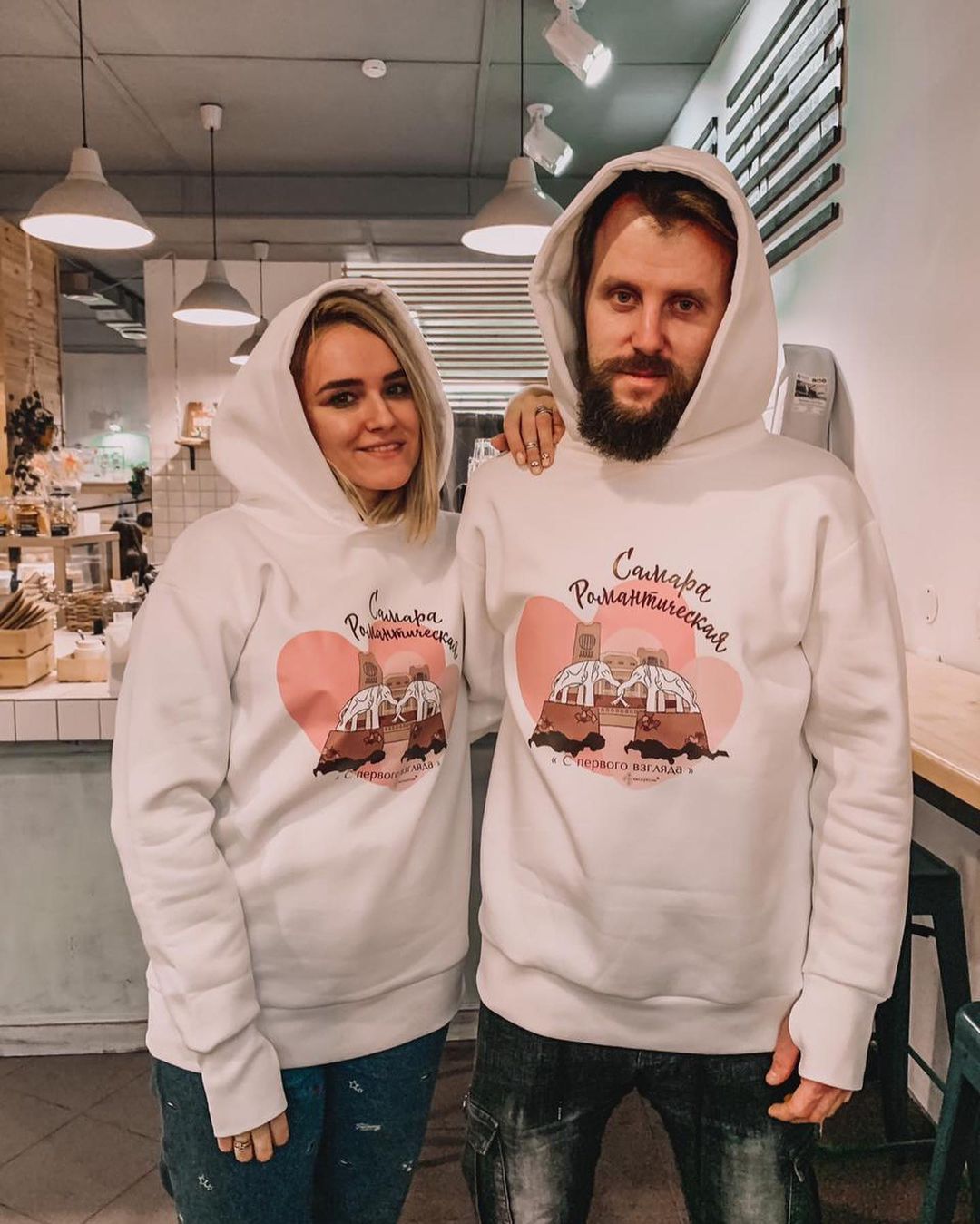 Худи Самара Романтическая (белая)