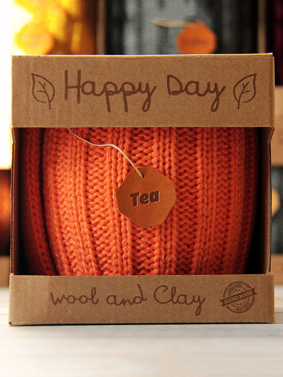 Вязаная кружка Пунш