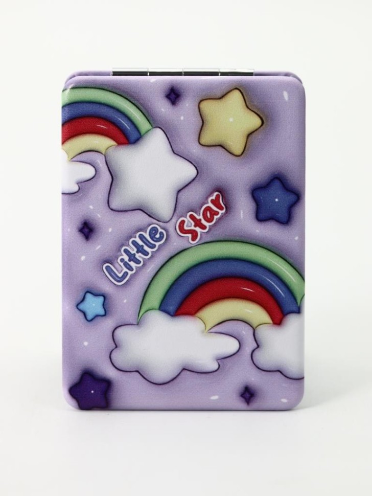 Зеркало Cartoon rainbow (purple)