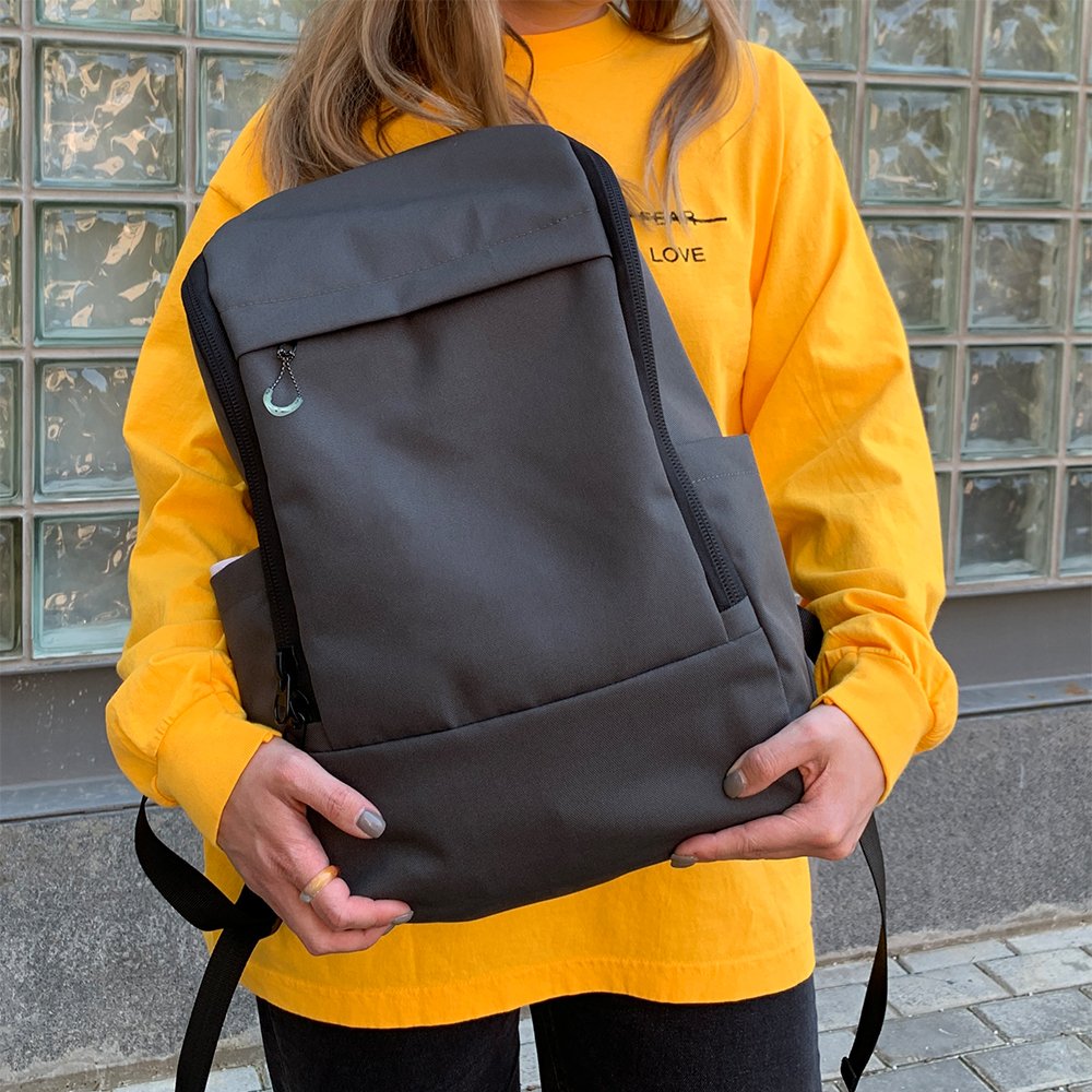 Рюкзак Friend Function Кин (серый)