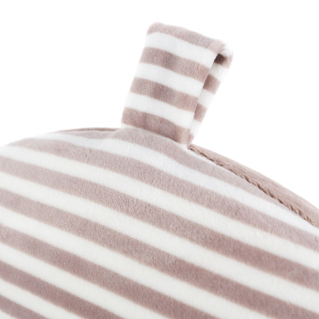 Подушка для путешествий Полосочки (бежевая)